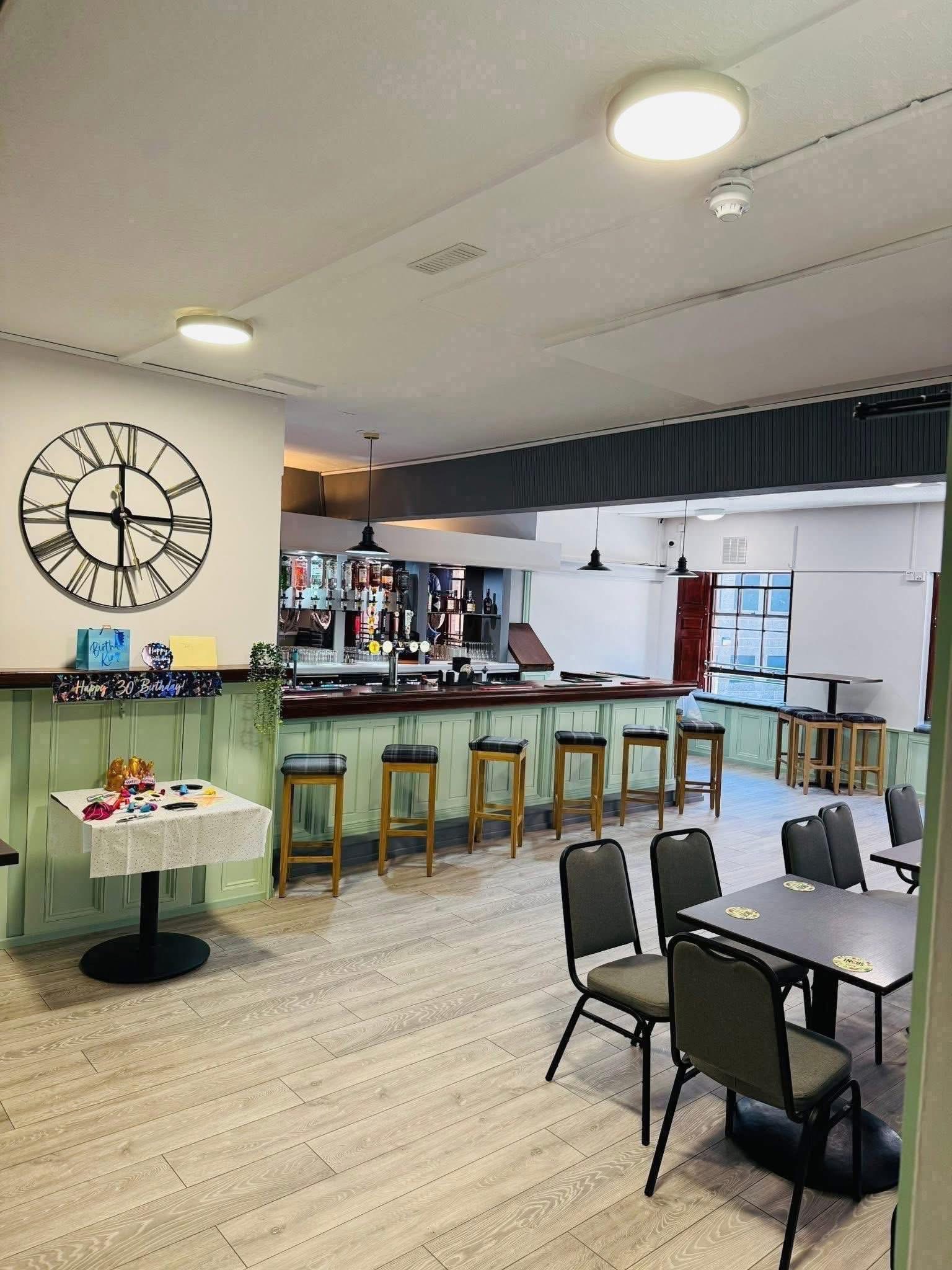 Nordic Bar set for a party