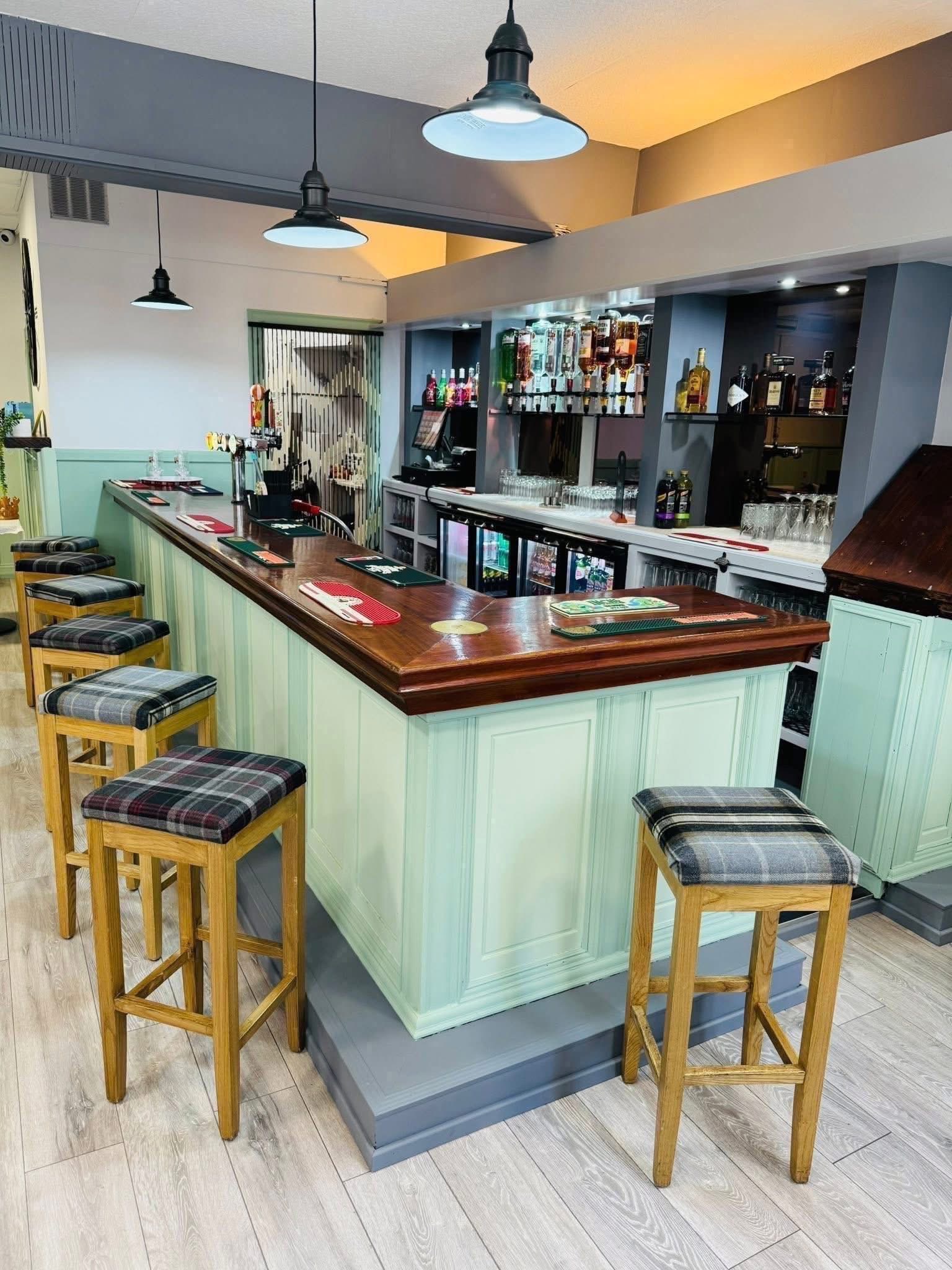 Wide view of the Nordic Bar